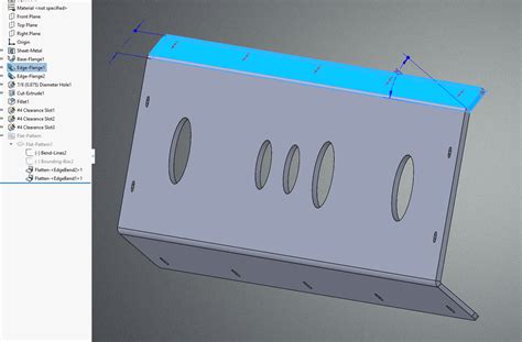 solidworks sheet metal not flattening